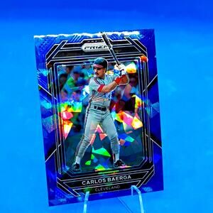 2023 Panini Prizm - Carlos Baerga #236 Blue Ice Prizm